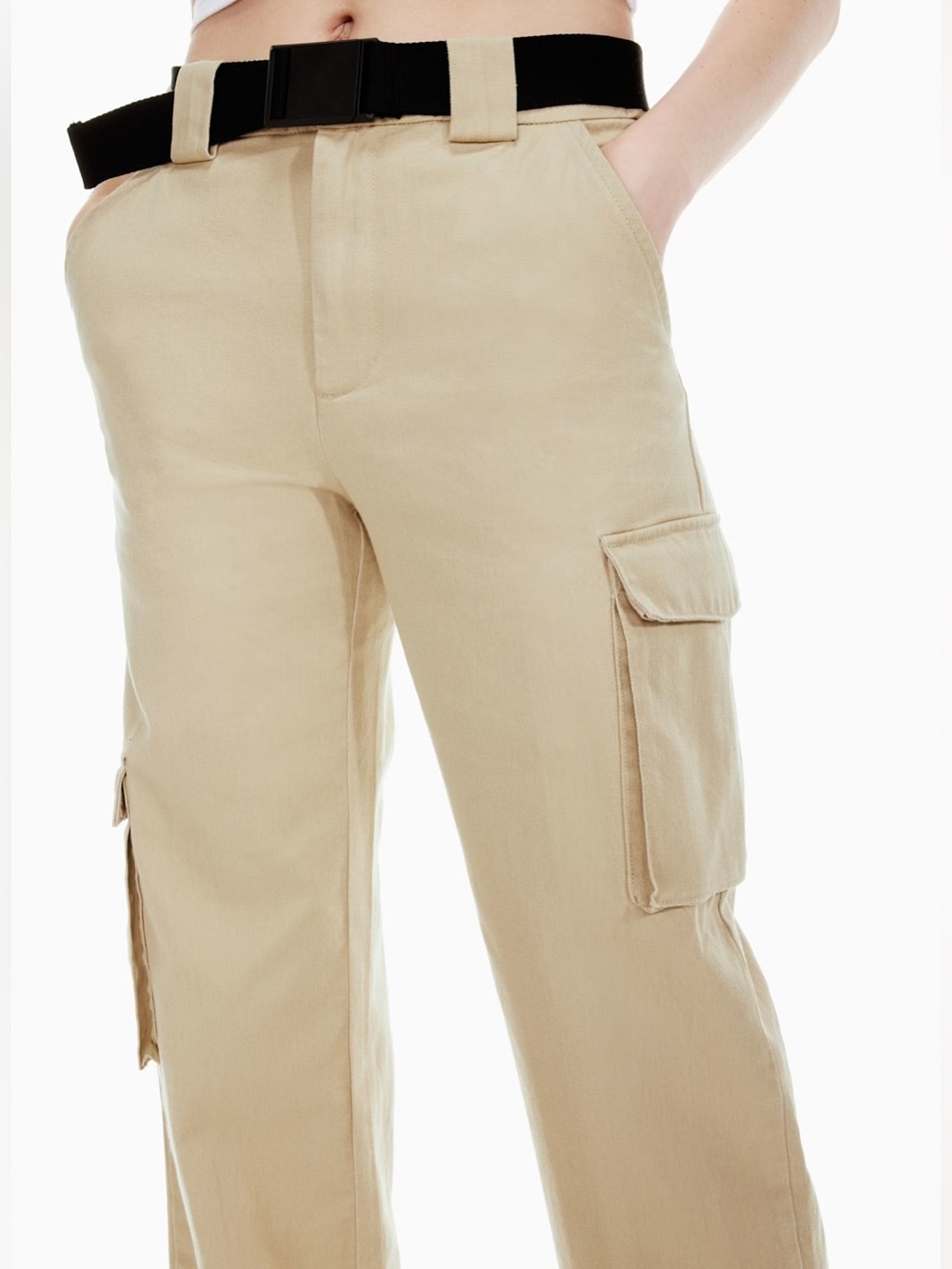 Aritzia Tna Cargo Pants Classic Utility Style Cabin Core Sz S - Picture 8 of 17